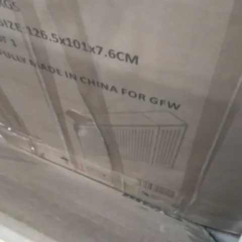 BOXED LARGE RADIATOR COVER - BLACK (1 BOX)