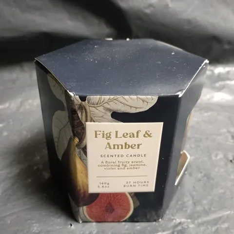 FIG LEAF & AMBER SCENTED CANDLE 