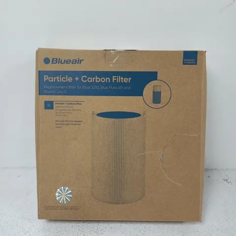 BOXED BLUEAIR PARTICLE + CARBON FILTER