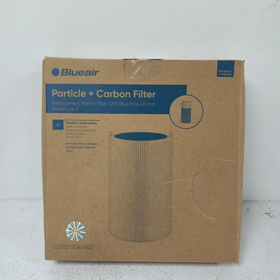 BOXED BLUEAIR PARTICLE + CARBON FILTER