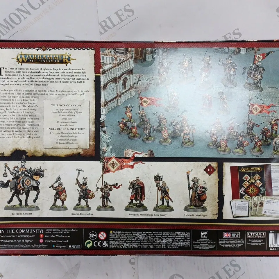 WARHAMMER AGE OF SIGMAR CITIES OF SIGMAR: ARMY SET