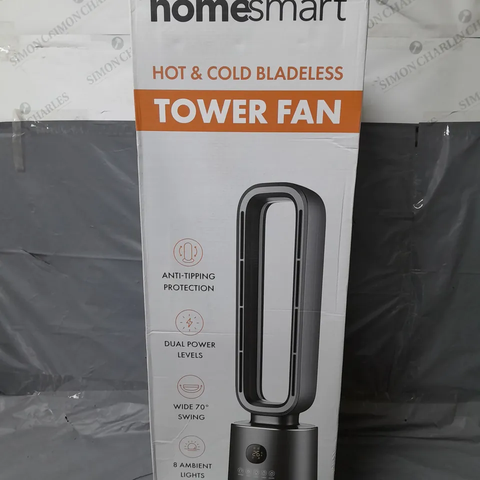 BOXED HOMESMART BLADELESS TOWER FAN