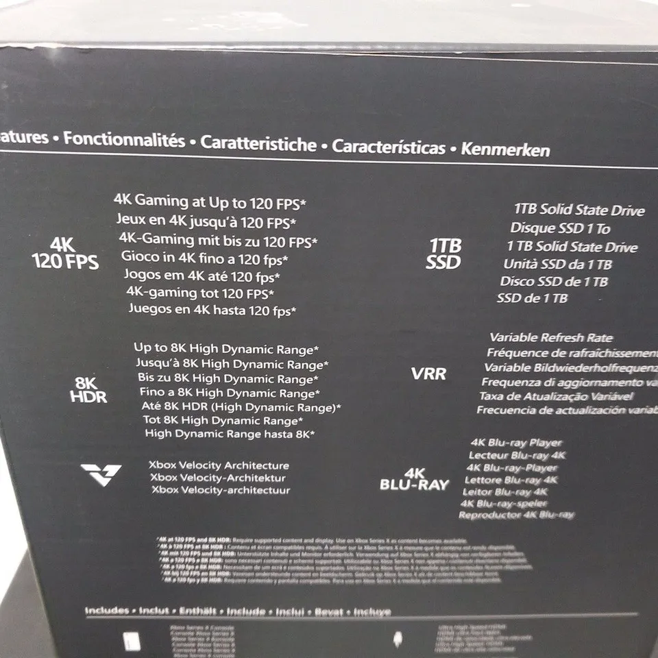 BOXED XBOX SERIES X 1TB GAMES CONSOLE