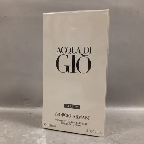 SEALED GIORGIO ARMANI ACQUA DI GIO HOMME PARFUM 100ML