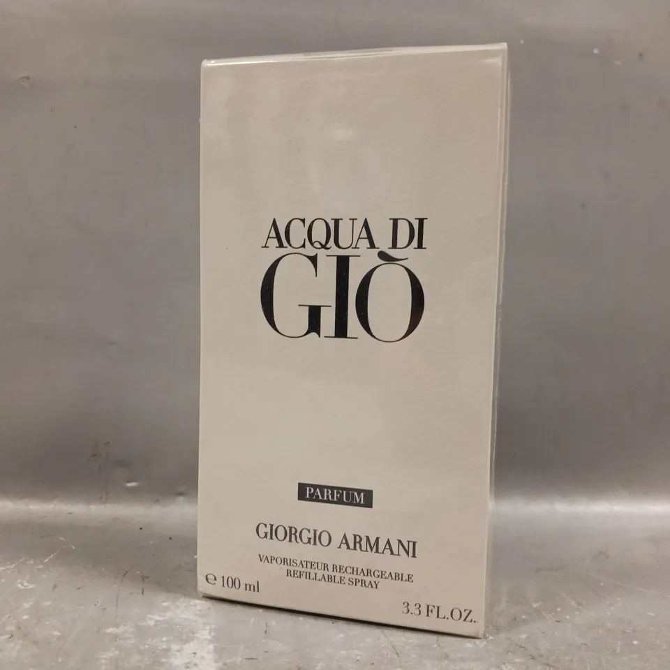 SEALED GIORGIO ARMANI ACQUA DI GIO HOMME PARFUM 100ML