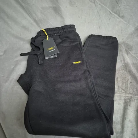 FLYERS CLOTHING SWEATPANTS – BLACK, UK SIZE S