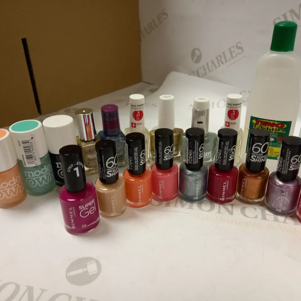PREMIUM BRAND NAIL POLISH ASSORTMENT APPROX. 20 ITEMS 