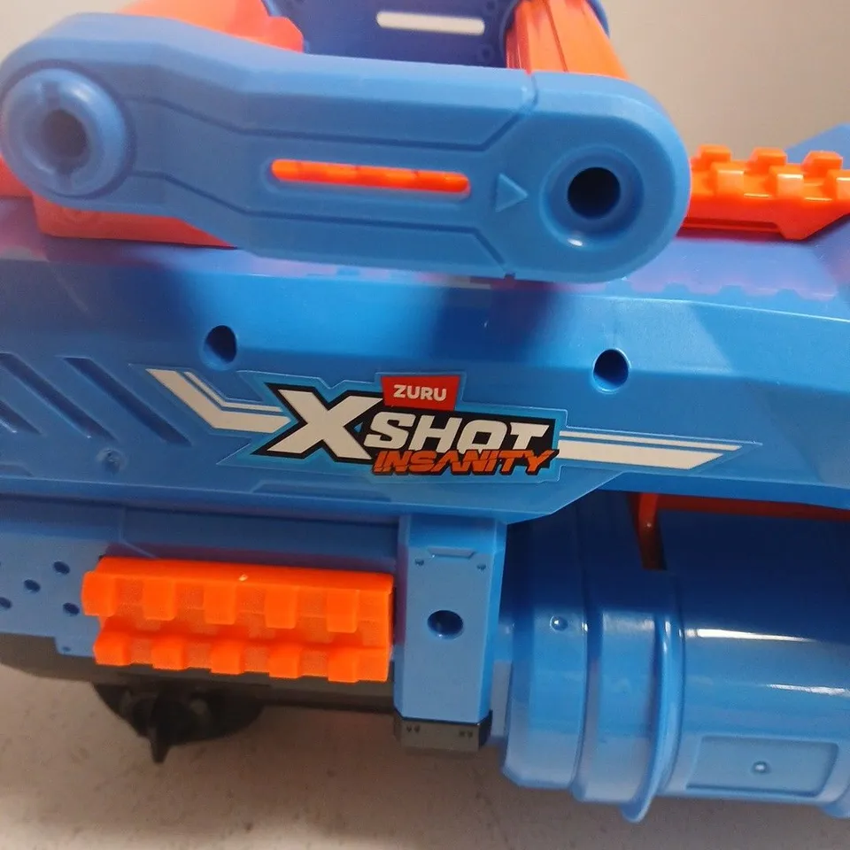 ZURU X-SHOT INFINITY BLASTER – BLUE & ORANGE