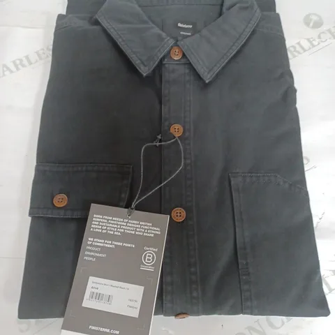 FINISTERRE EDDYSTONE SHIRT IN WASHED BLACK - MEDIUM
