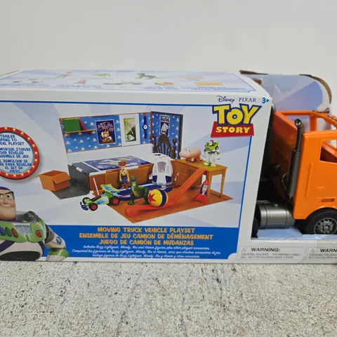 BOXED TOY STORY MOVING TRUCK VEHICLE PLAY SET 