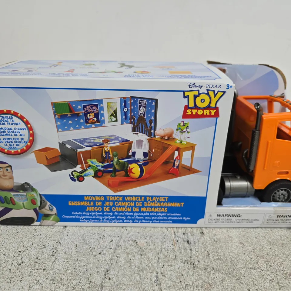 BOXED TOY STORY MOVING TRUCK VEHICLE PLAY SET 