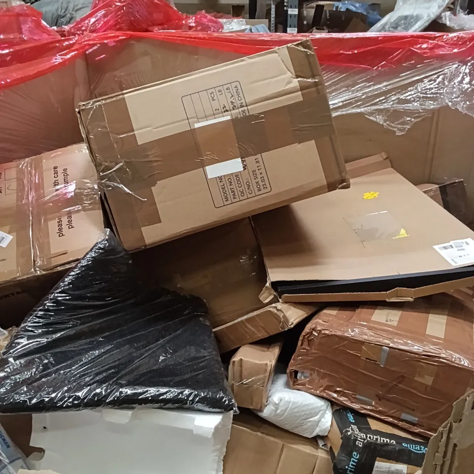 PALLET OF ASSORTED HOUSEHOLD GOODS AND PRODUCTS TO INCLUDE;INLINE SKATES,KIDS SCOOTER,22 INCH SCREEN 