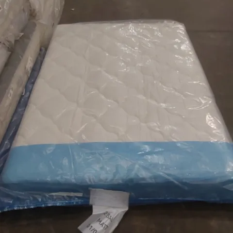 QUALITY BAGGED DOUBLE 135cm AIRSPRUNG LUXURY QUILTED MEDIUM MATTRESS