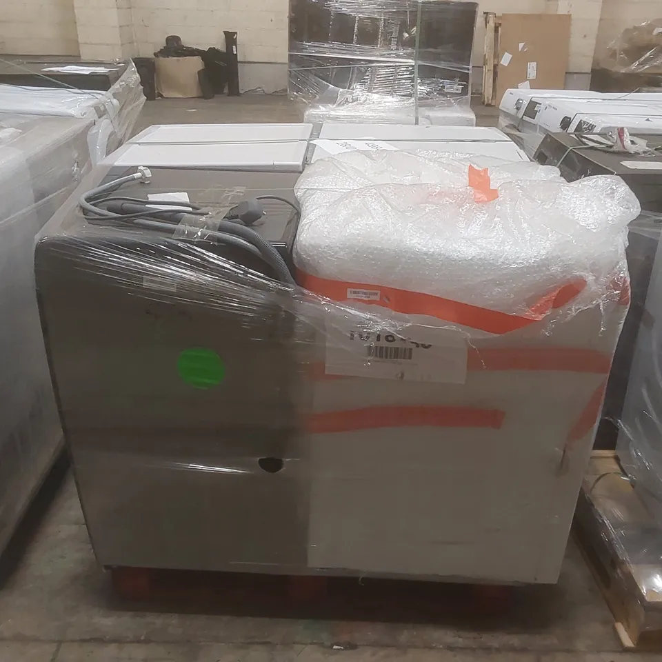 PALLET OF APPROXIMATELY 4 UNPROCESSED RAW RETURN WHITE GOODS TO INCLUDE;