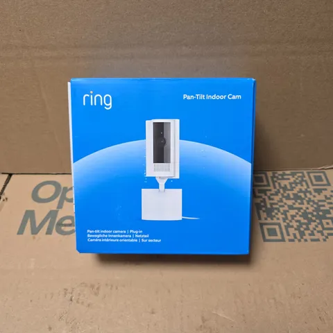 RING PAN TILT INDOOR CAM BOXED