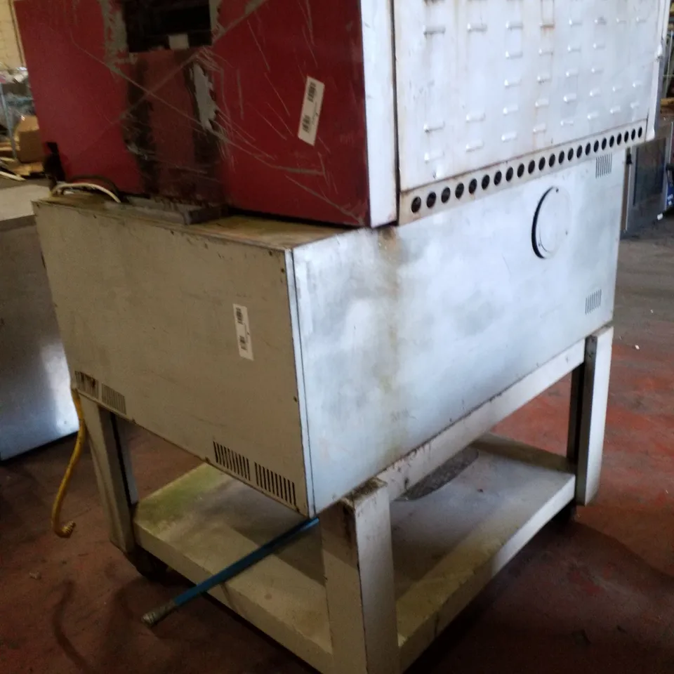 2 COMMERCIAL PIZZA OVENS & STAND