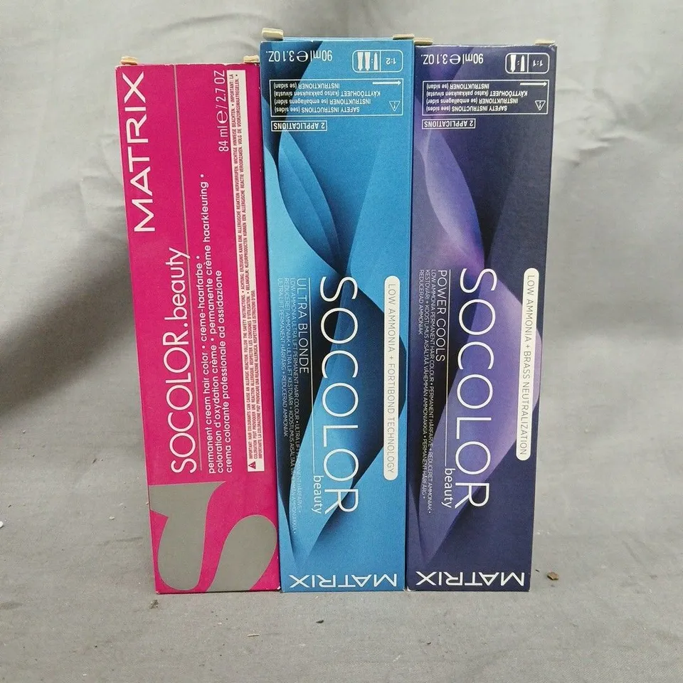 BOX OF APPROXIMATELY 20 ASSORTED MATRIX SO COLOUR BEAUTY PRODUCTS