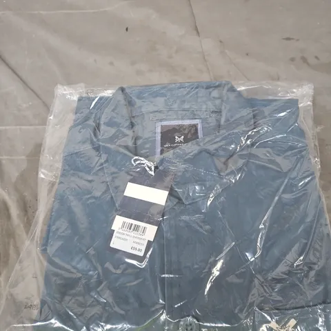 CREW CLOTHING COMPANY JENSON TWILL OVERSHIRT STARGAZER – UK L 