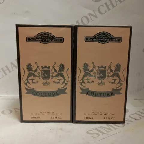 LOT OF 10 DFC COUTURE EDP 100ML