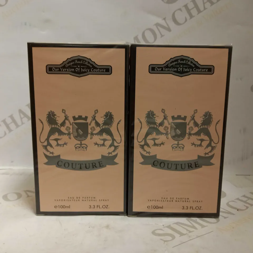 LOT OF 10 DFC COUTURE EDP 100ML