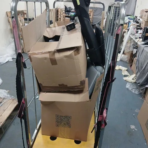 CAGE OF ASSORTED UNBOXED HOMEDICS PRODUCTS