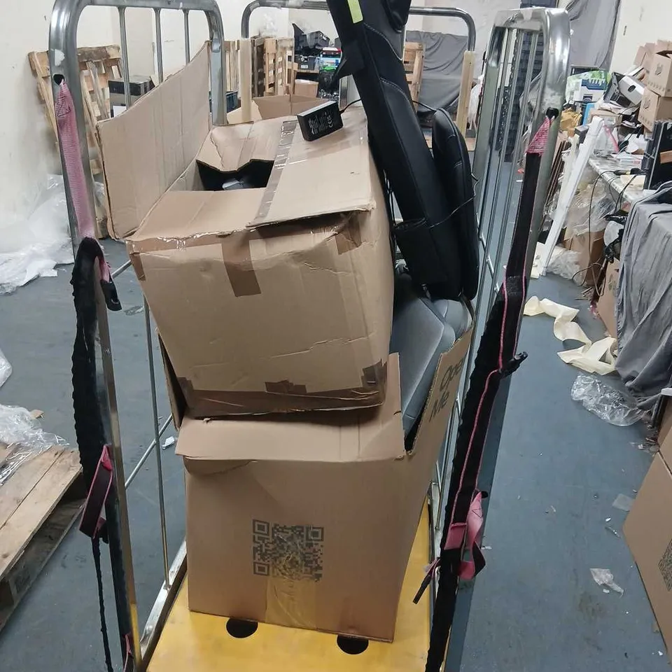 CAGE OF ASSORTED UNBOXED HOMEDICS PRODUCTS