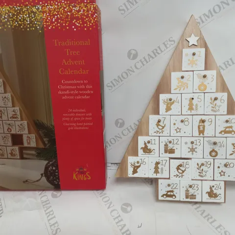 TRADITIONAL TREE ADVENT CALENDAR