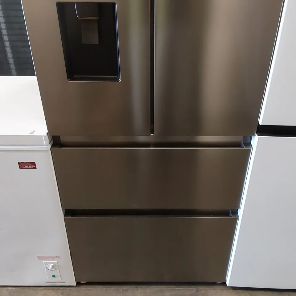 HISENSE PUREFLAT RF632N4WIF FRIDGE FREEZER STAINLESS STEEL - UNPROCESSED RAW RETURN 