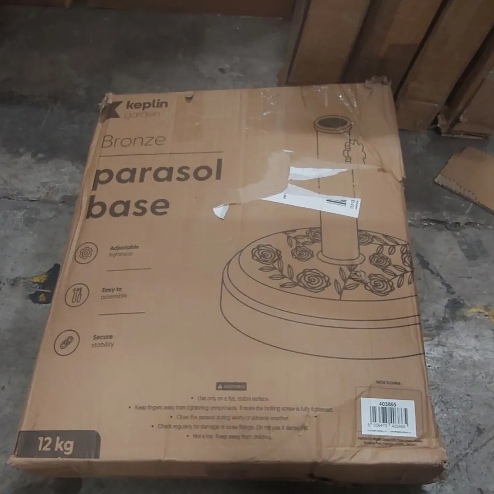 BOXED KEPLIN GARDEN PARASOL BASE