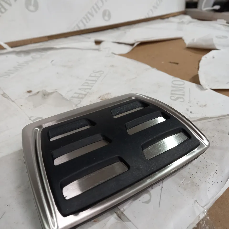 AUDI 4K1064205 PEDAL CAPS DSG ORIGINAL INTERIOR TUNING CAPS STAINLESS STEEL