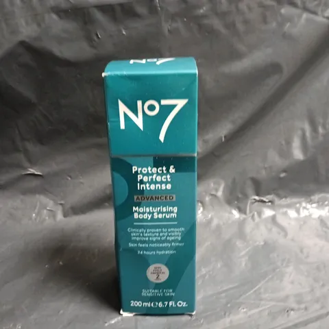 NO7 PROTECT & PERFECT INTENSE ADVANCED MOISTURISING BODY SERUM 200 ML
