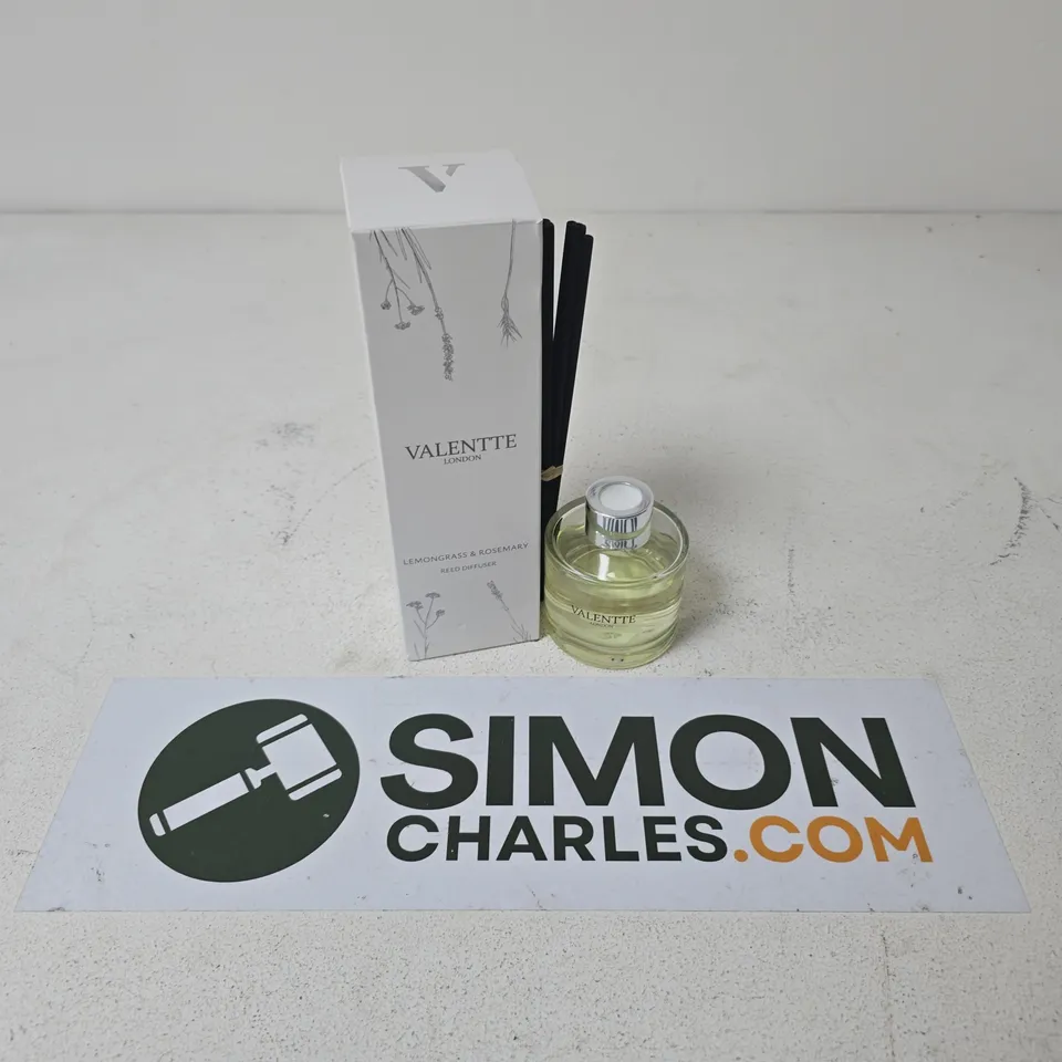 BOXED VALENTTE REED DIFFUSER (LEMONGRASS & ROSEMARY)