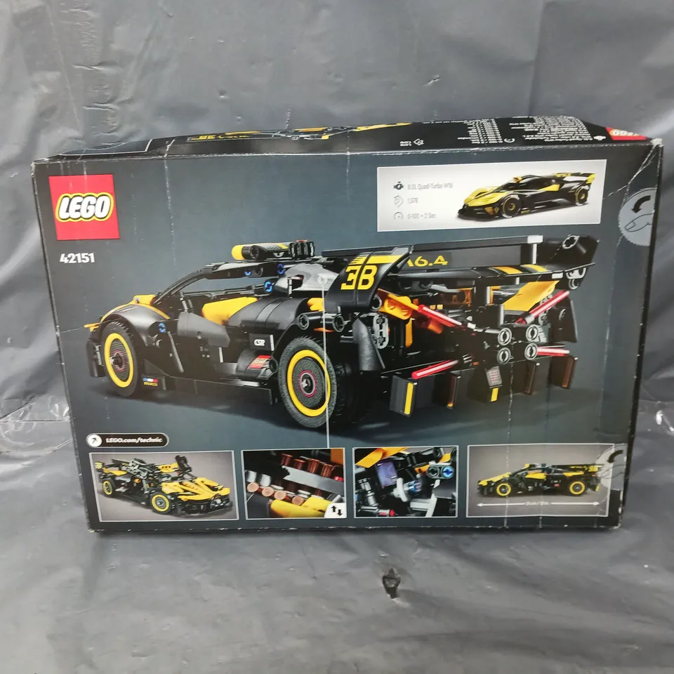 BOXED LEGO TECHNIC BUGATTI BOLIDE 42151 RRP £44.99