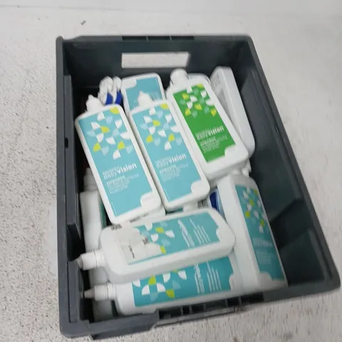 APPROXIMATELY 20 ITEMS INCLUDING EYE DISINFECTANT 