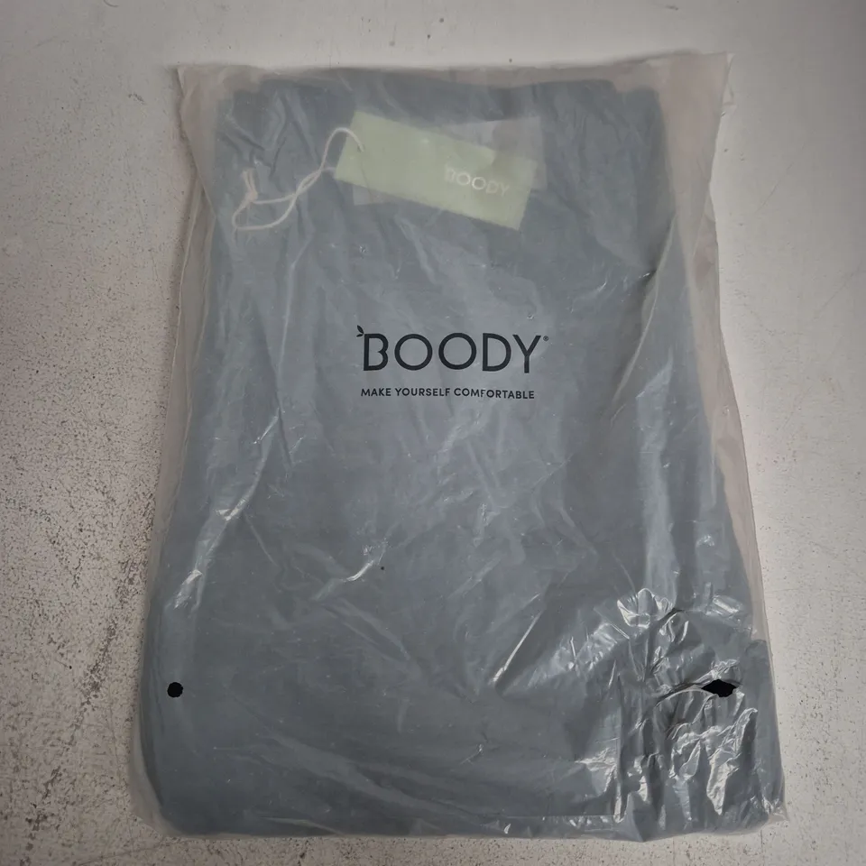 BAGGED BOODY FORME HIGH WAIST FLARE PANTS – BLACK, SIZE M