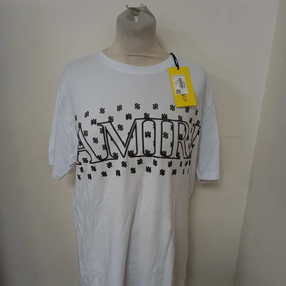 AMIRI GRAPHIC CASUAL T-SHIRT SIZE L
