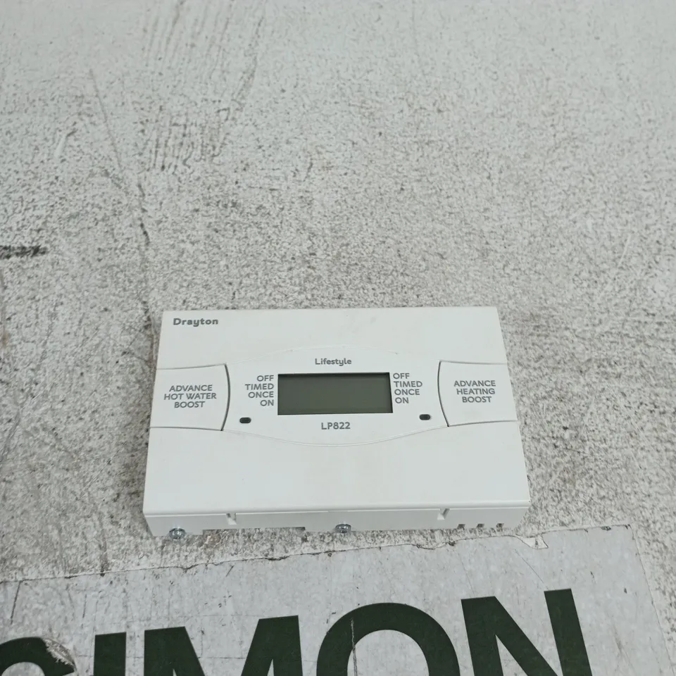 DRAYTON LIFESTYLE LP822 HEATING PROGRAMMER