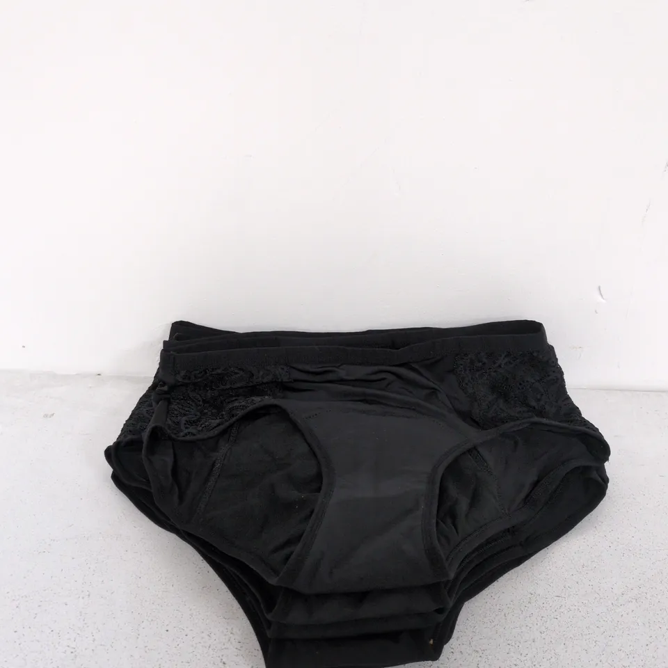 3 X NIXI BODY WASHABLE INCONTINENCE PERIOD KNICKERS POLLY HIGH WAIST HEAVY FLOW