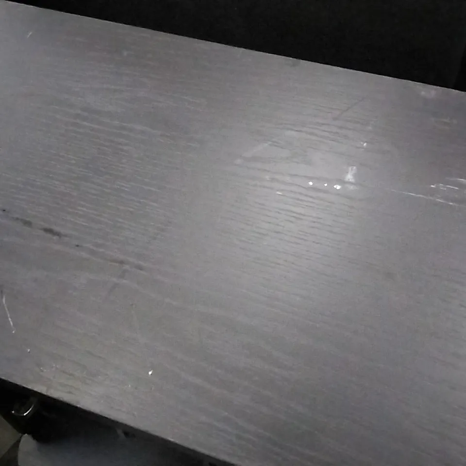 DESIGNER BLACK SIDEBOARD WITH DRAWERS 