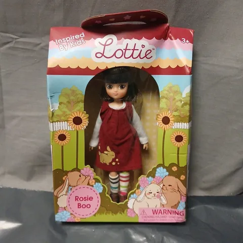 LOTTIE ROSIE BOO DOLL – BOXED IN WINDOW BOX (INSPIRED BY KIDS)