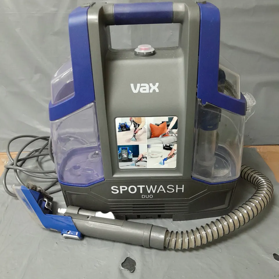 VAX SPOTWASH DUO CARPET CLEANER