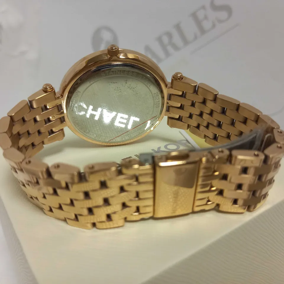 MICHAEL KORS DARCI WOMEN TRADITIONAL WATCH ROSE GOLD RRP £239