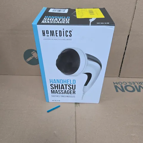BOXED HOMEDICS HANDHELD SHIATSU MASSAGER HHP-355-15-GB