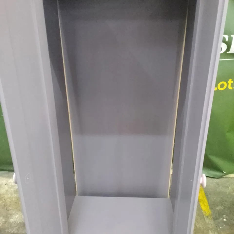 DESIGNER LAVENDER 2 DOOR ALL HANGING WARDROBE 