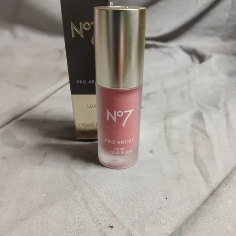 NO7 PRO ARTIST LUXE LIQUID BLUSH – PINK 6.1ML