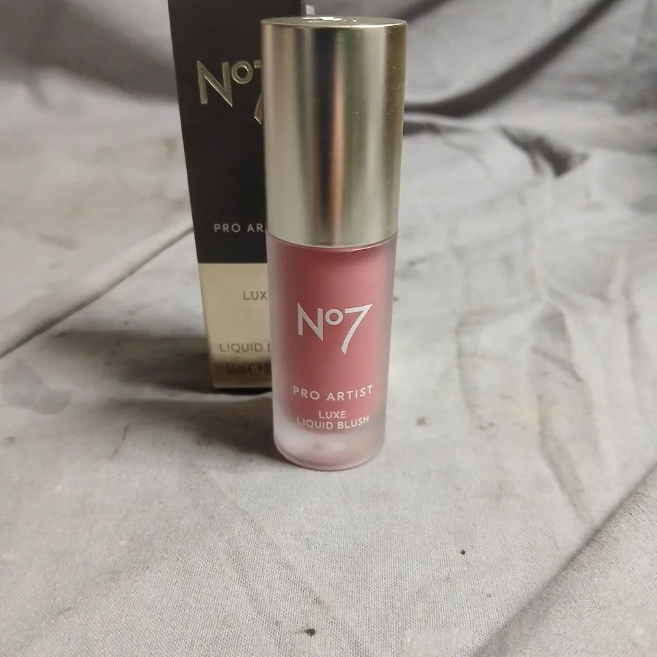 NO7 PRO ARTIST LUXE LIQUID BLUSH – PINK 6.1ML