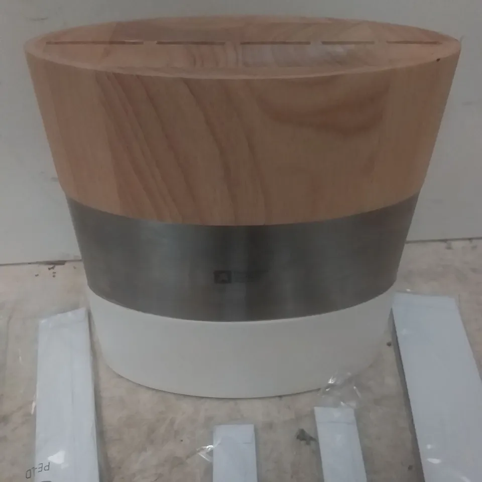 RICHARDSON SHEFFIELD FUSION KITCHEN KNIFE BLOCK SET