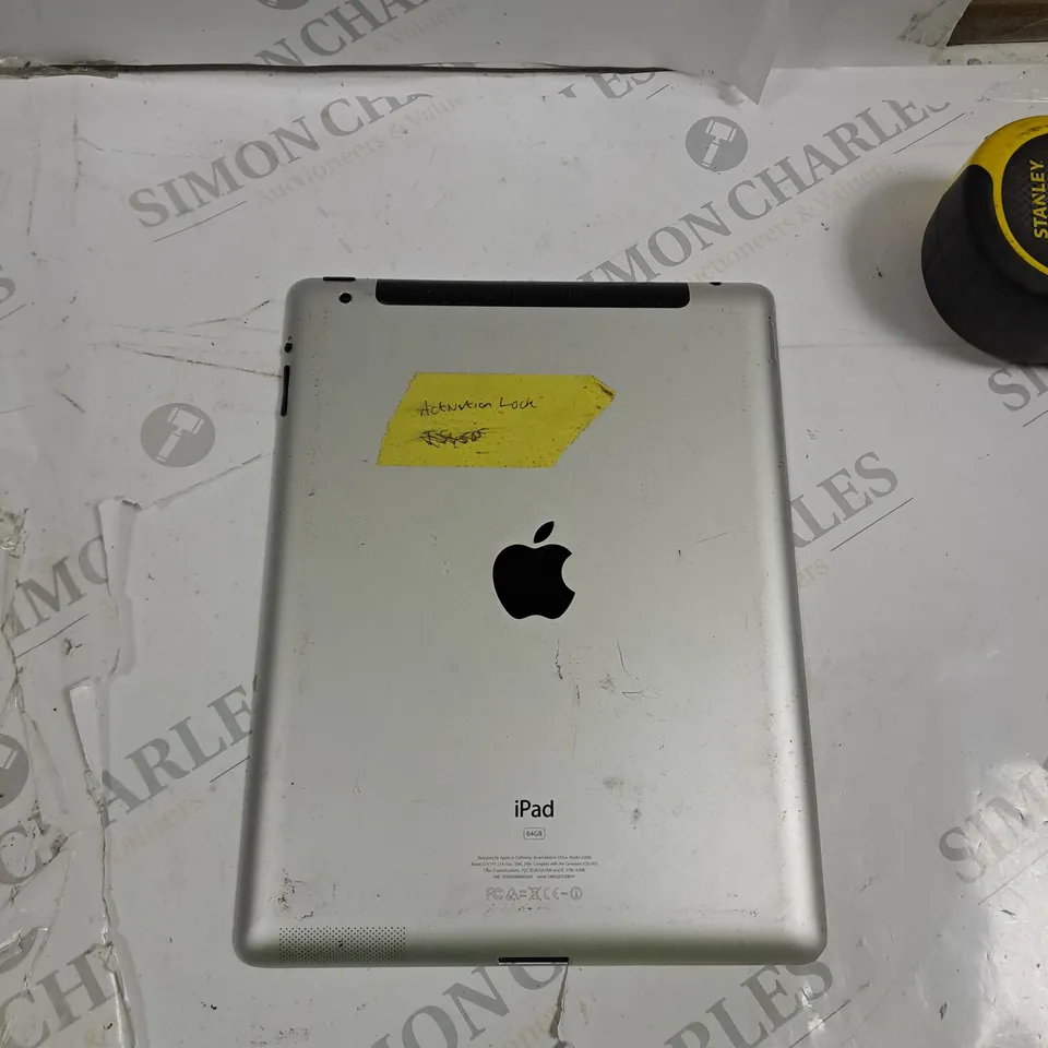 APPLE IPAD MODEL A1396 64GB
