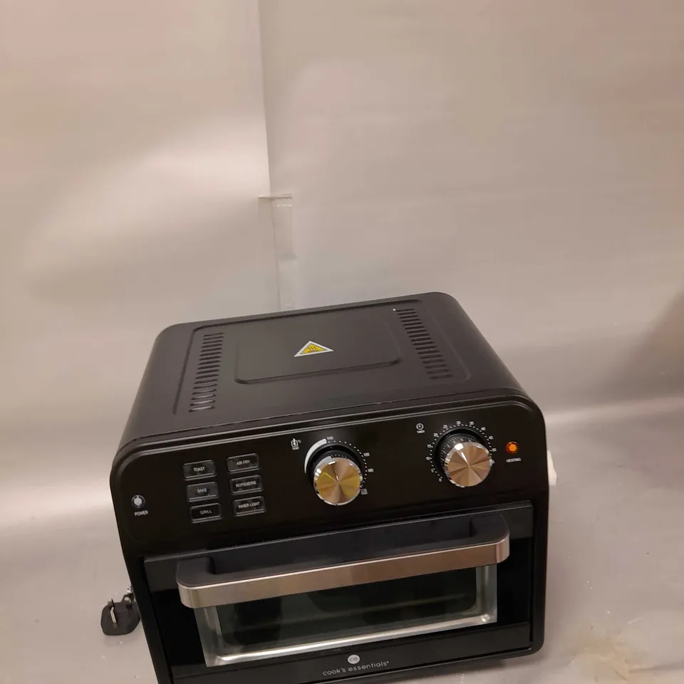 COOKS ESSENTIAL - 21 LITRE - AIRFRYER OVEN - BLACK 