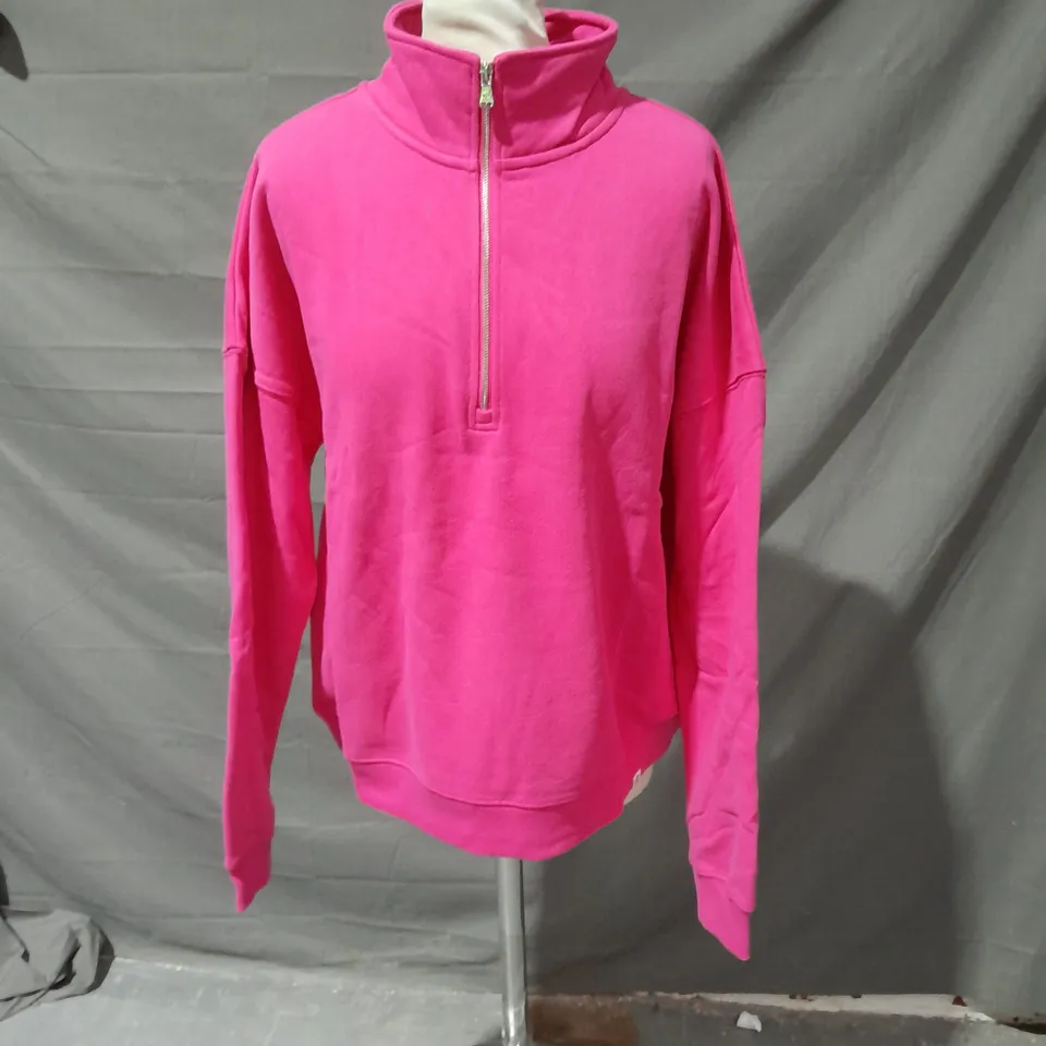 TOG24 CALDENE ZIP JUMPER PINK SIZE 10